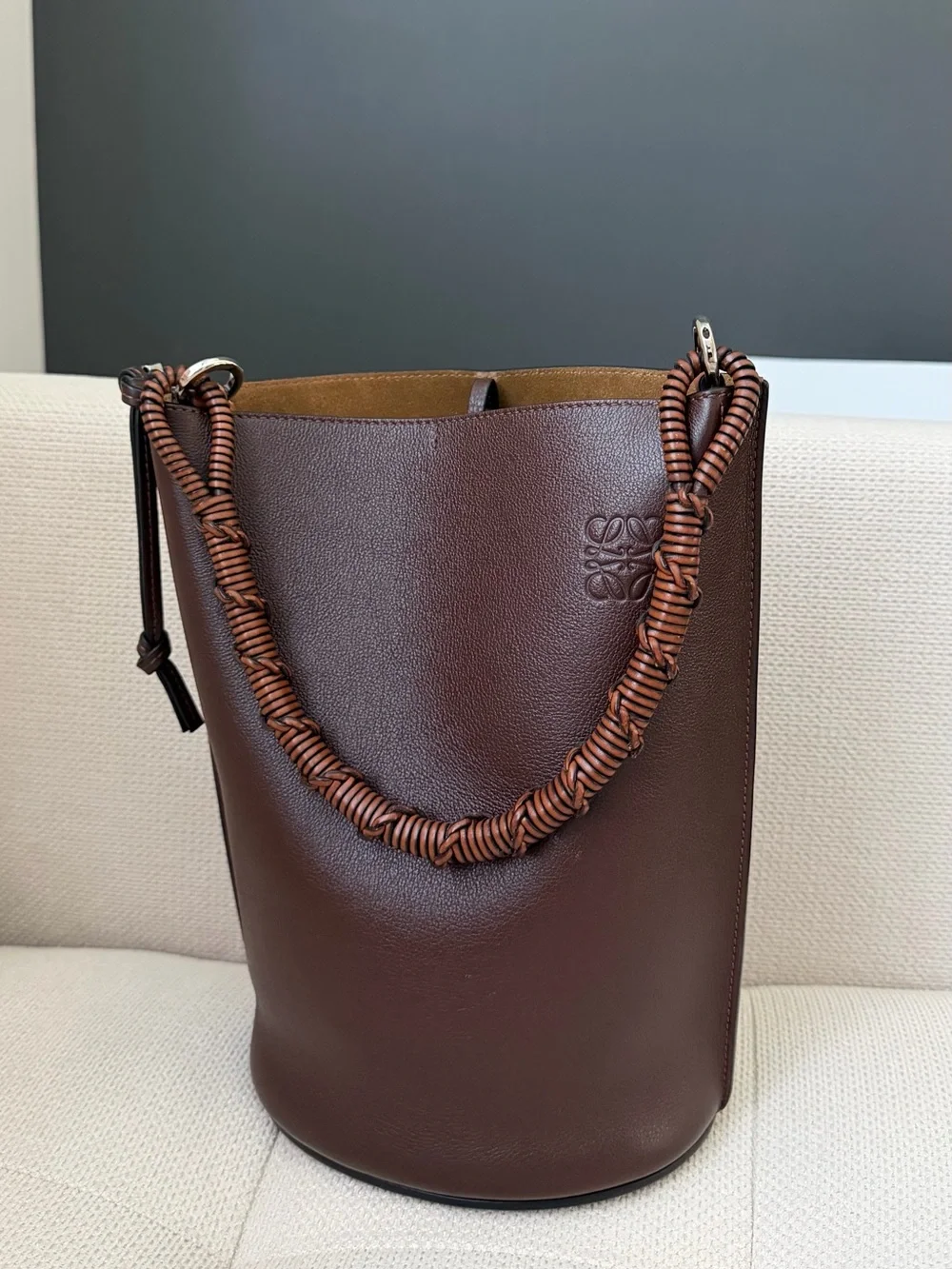 Loewe | Bags | Loewe Gate Bucket Bag In Brown With Braided Handle